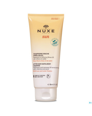 Nuxe sun shampooing douche apres soleil tube 200ml