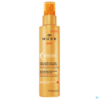 Nuxe sun huile lacte capil. protect hydra fl 100ml