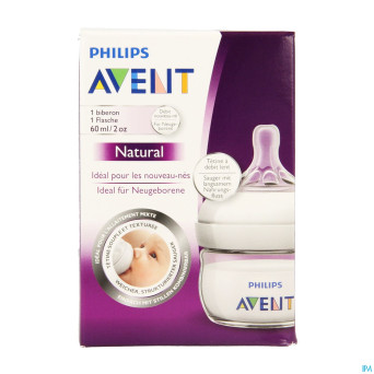 Philips avent natural biberon first 60ml