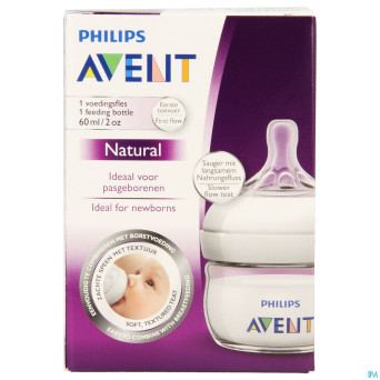 Philips avent natural biberon first 60ml
