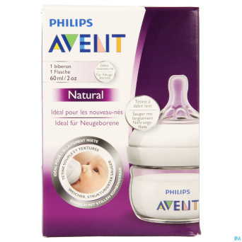 Philips avent natural biberon first 60ml