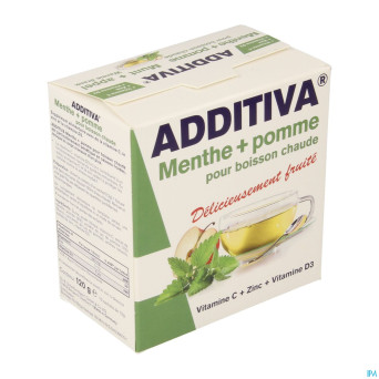 Additiva boisson chaude menthe pomme  sach 10x12g