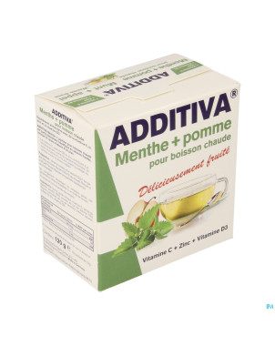 Additiva boisson chaude menthe pomme  sach 10x12g