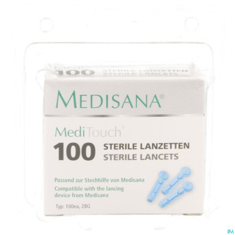 Medisana lancettes medi touch 100