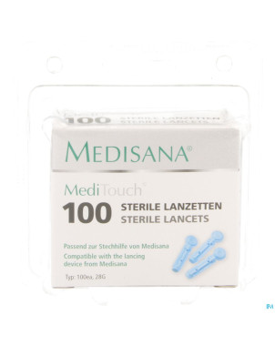 Medisana lancettes medi touch 100