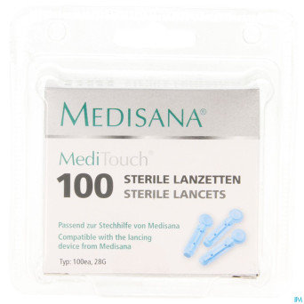 Medisana lancettes medi touch 100