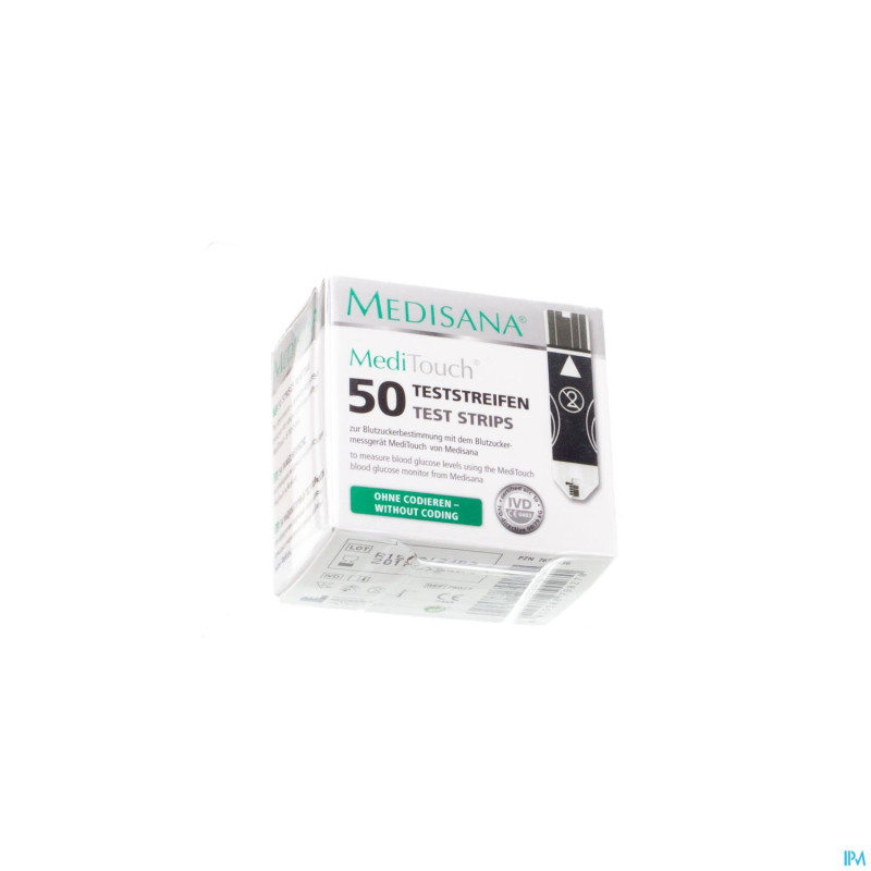 Medisana medi touch bandelettes test 50