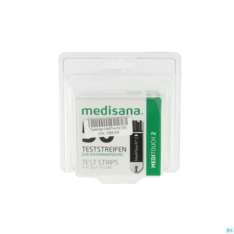 Medisana medi touch2 bandelettes test 50