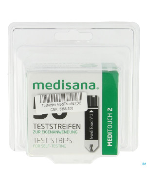 Medisana medi touch2 bandelettes test 50
