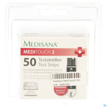 Medisana medi touch2 bandelettes test 50