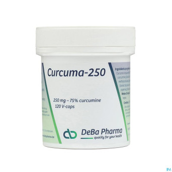 Curcuma-250    caps 120    deba