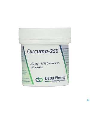 Curcuma-250    caps 120    deba