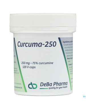 Curcuma-250    caps 120    deba