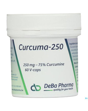Curcuma-250    caps 120    deba