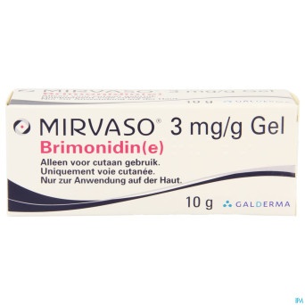 Mirvaso 3mg/g gel tube 10g