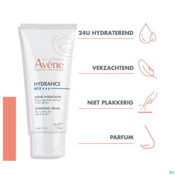 Avene hydrance riche creme    40ml