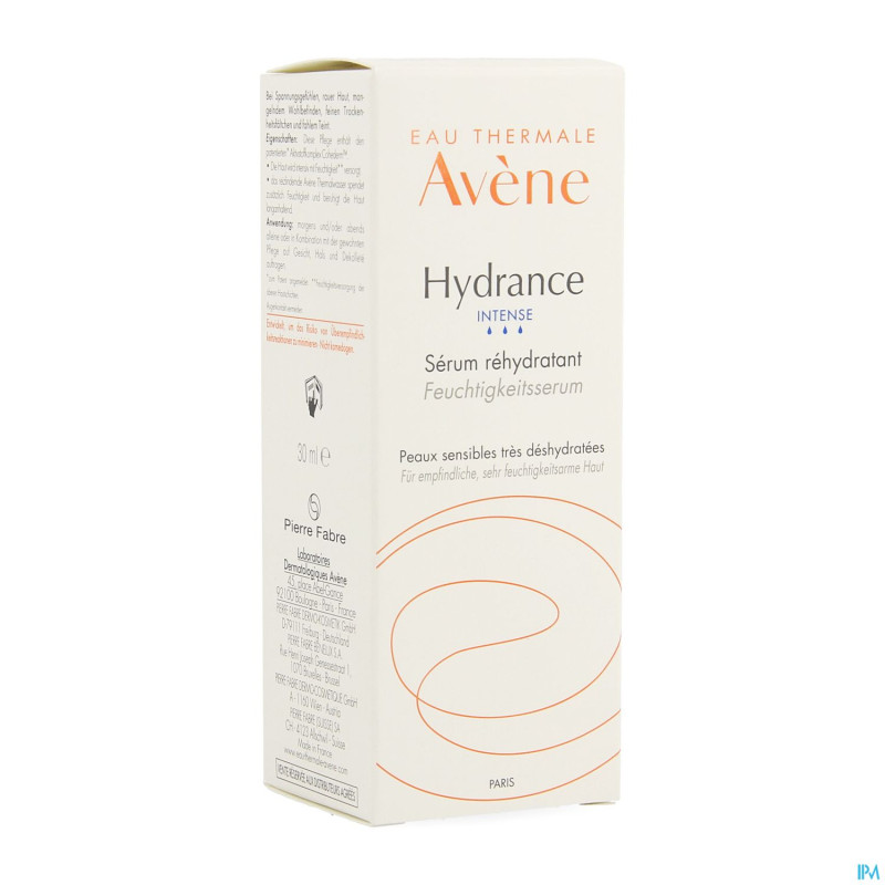 Avene hydrance intense serum   30ml