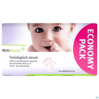 Mph serum physiologique nacl 0,9% 60x5ml