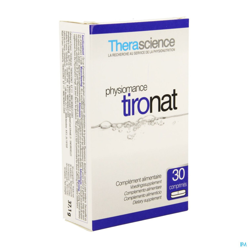 Tironat    comp  30 physiomance phy161