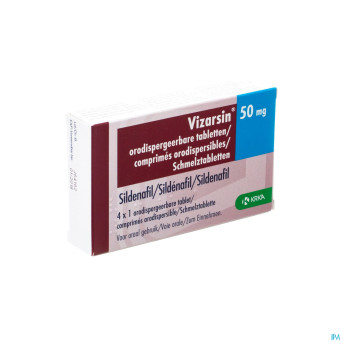 Vizarsin  50mg comp orodisp.  4 x  50mg