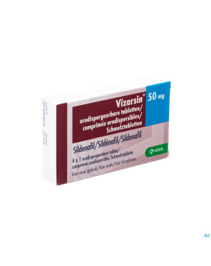 Vizarsin  50mg comp orodisp.  4 x  50mg