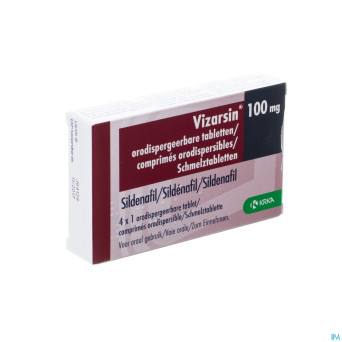 Vizarsin 100mg comp orodisp.  4 x 100mg