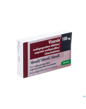 Vizarsin 100mg comp orodisp.  4 x 100mg