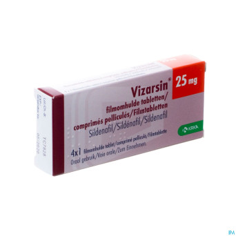 Vizarsin  25mg comp pell    4 x  25mg