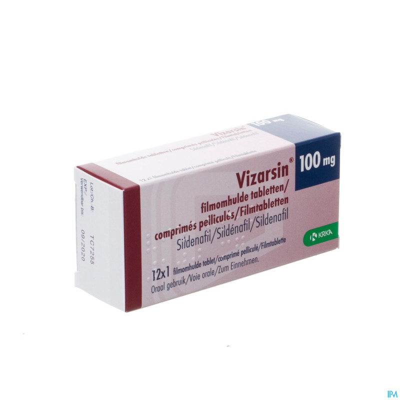 Vizarsin 100mg comp pell    12 x 100mg