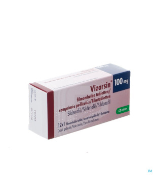 Vizarsin 100mg comp pell    12 x 100mg