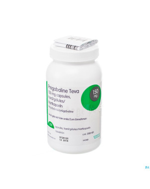 Pregabaline teva 150mg caps dur 200 x 150mg