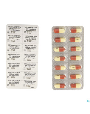 Pregabaline teva 300mg caps dur  56 x 300mg