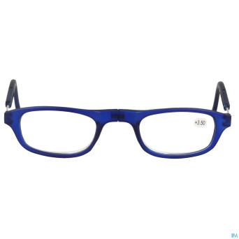 Clipyreader lunettes +3.50 bleu