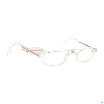 Clipyreader lunettes +1.00 transparent