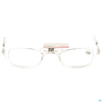 Clipyreader lunettes +1.00 transparent