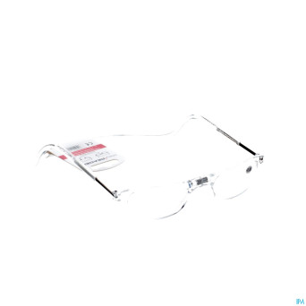 Clipyreader lunettes +3.00 transparent