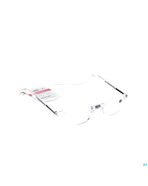 Clipyreader lunettes +3.00 transparent
