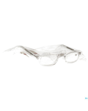 Clipyreader lunettes +3.50 transparent