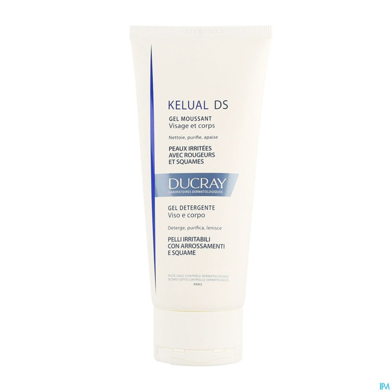 Ducray kelual ds gel moussant 200ml