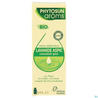 Phytosun lavande aspic bio be2 5ml
