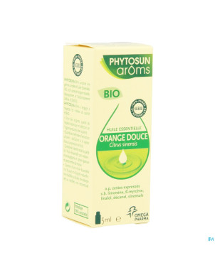 Phytosun orange douce fr-bio-01 be2 5ml