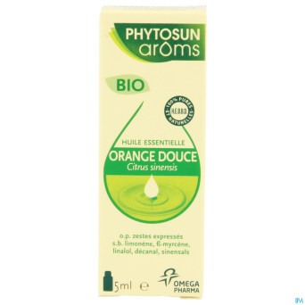 Phytosun orange douce fr-bio-01 be2 5ml