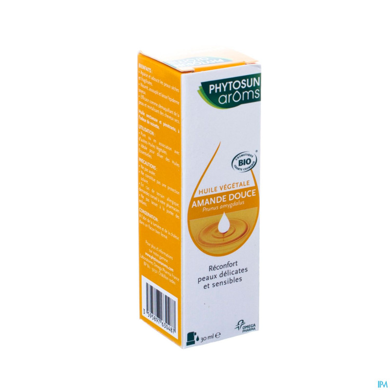 Phytosun amande douce bio be2 30ml