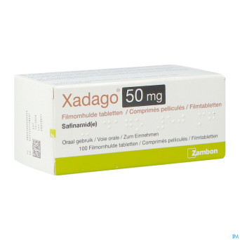Xadago  50mg comp pell 100 x  50mg