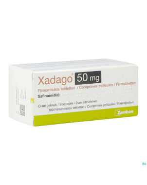 Xadago  50mg comp pell 100 x  50mg