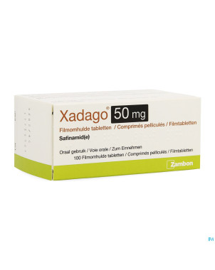 Xadago  50mg comp pell 100 x  50mg