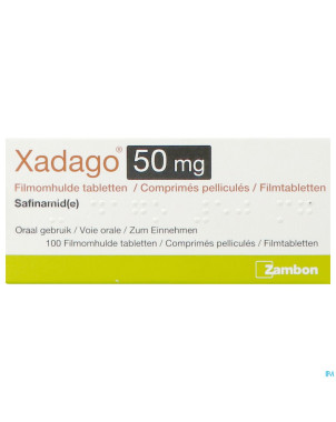 Xadago  50mg comp pell 100 x  50mg
