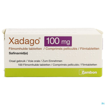 Xadago 100mg comp pell 100 x 100mg