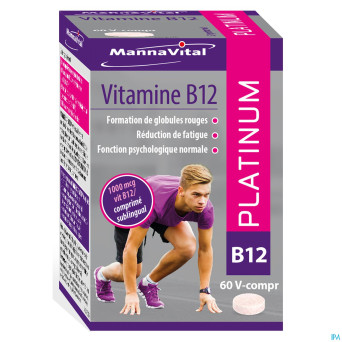 Mannavital vitamine b12 platinum    v-comp  60