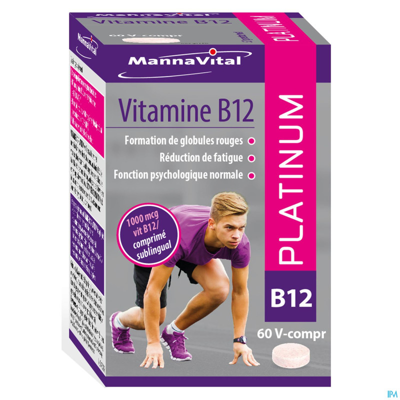 Mannavital vitamine b12 platinum    v-comp  60
